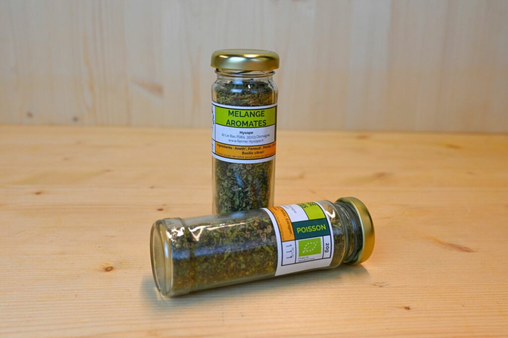 Mélange aromates poisson