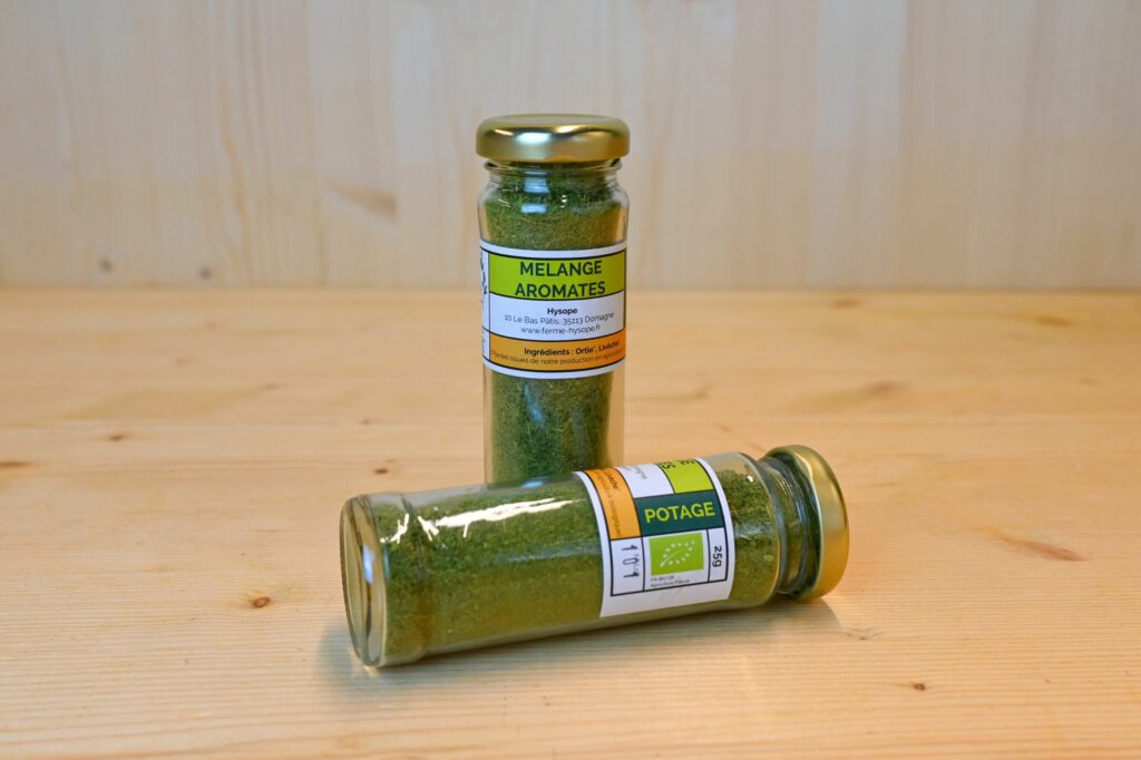 Mélange aromates potage